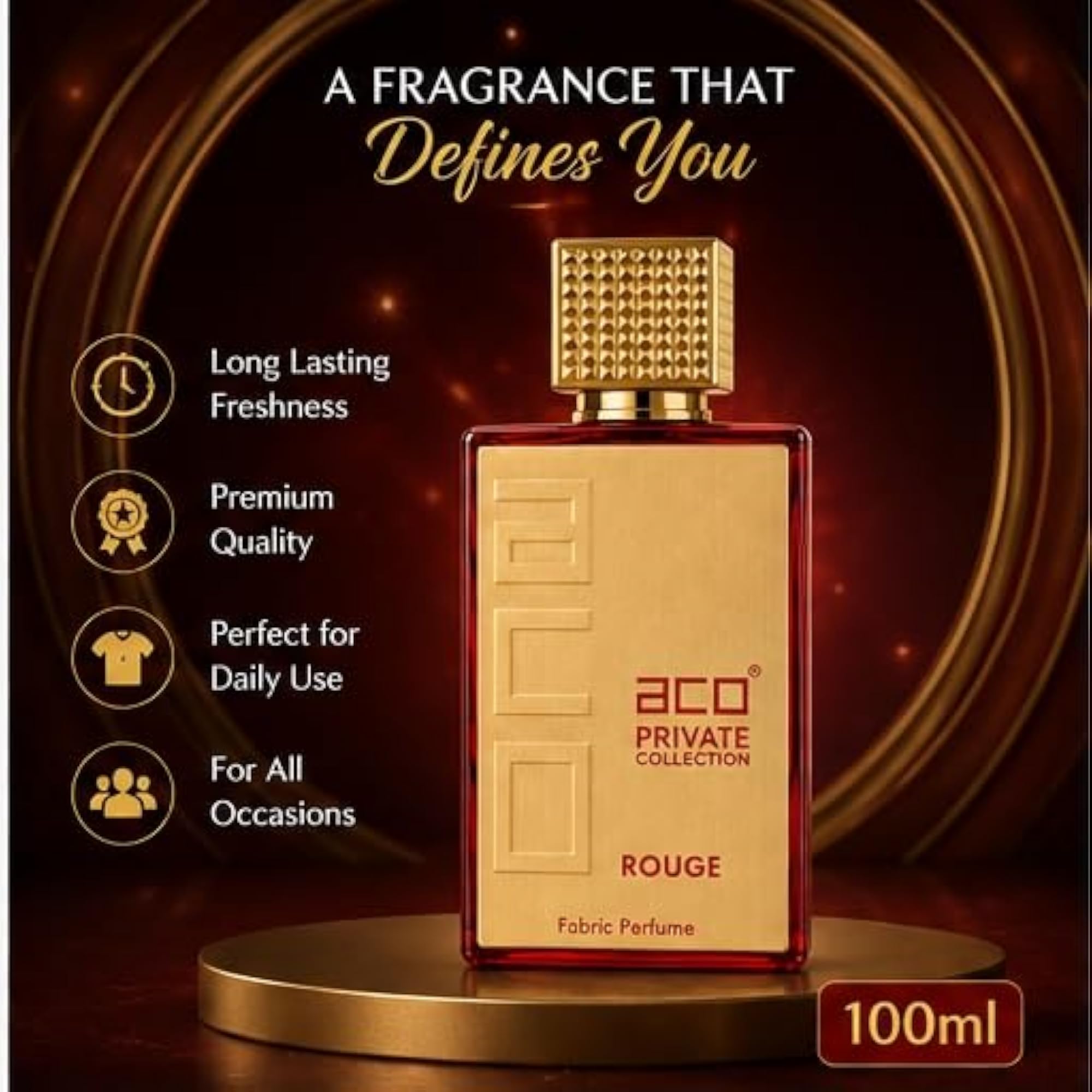 Private Collection ROUGE Fabric Perfume Spray, 100ml